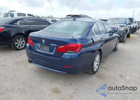 2013 BMW 528I из США, поврежденный, VIN WBAXG5C51DD234187